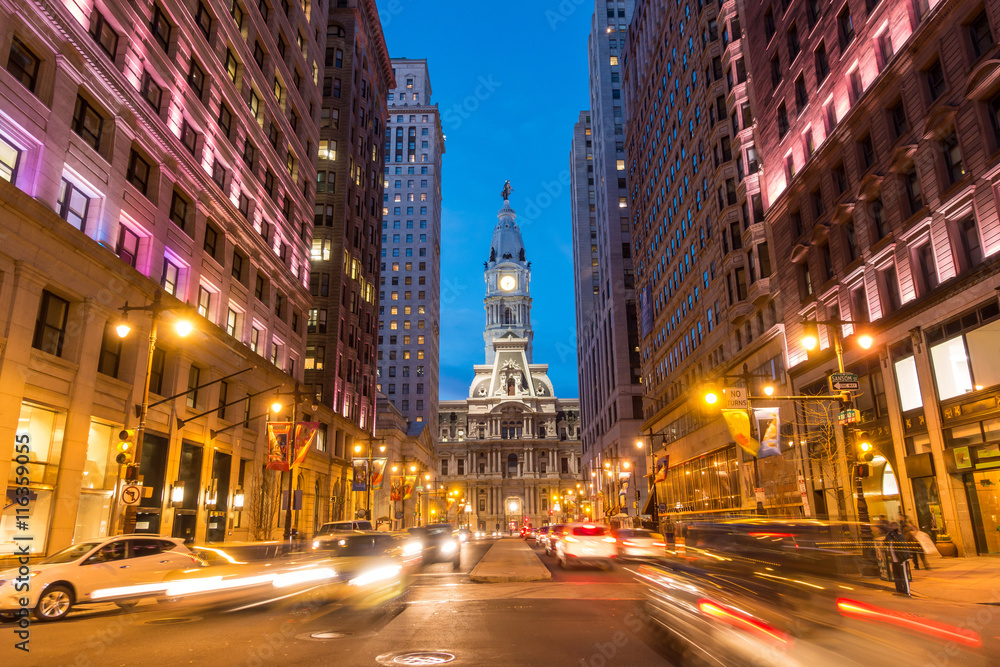 Fototapeta premium Philadelphia streets