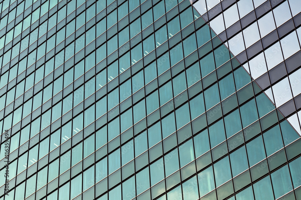 glass wall background, futuristic architecture, office building facade glass wall background, futuristic architecture, office building facade