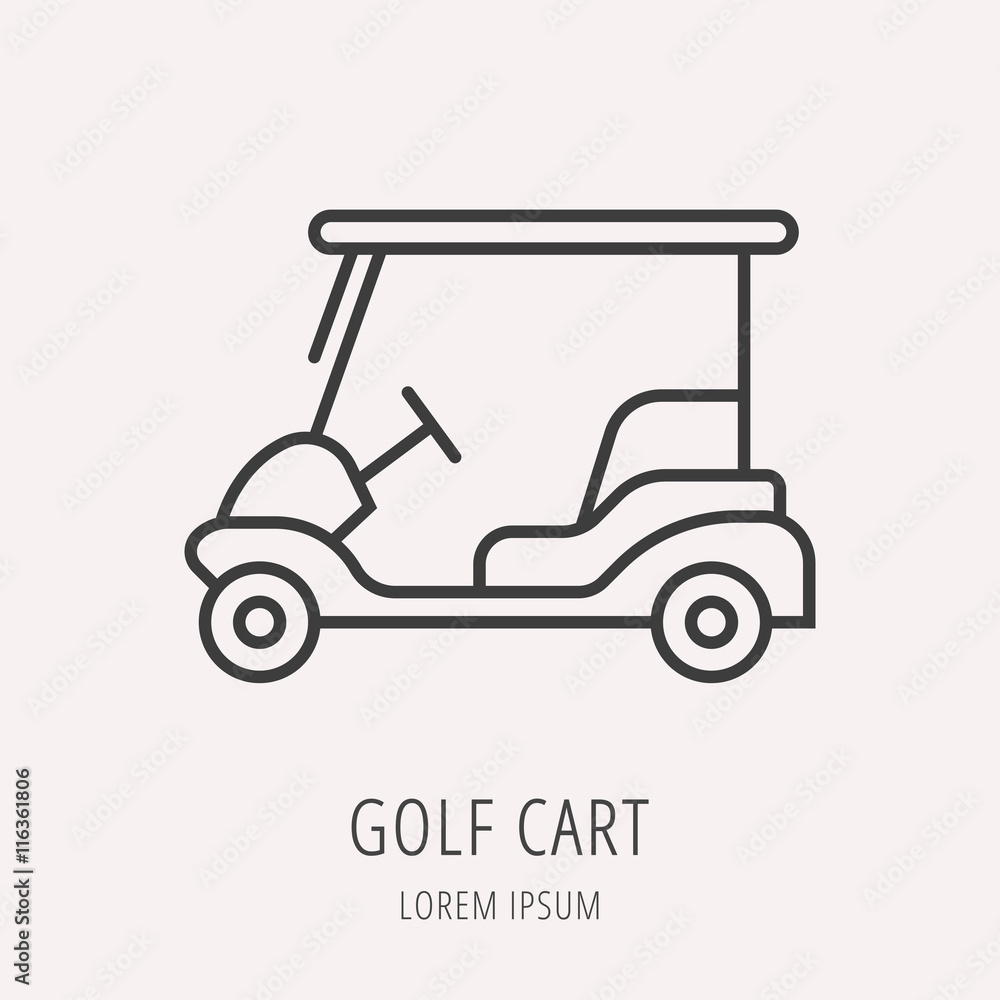 Golf Game Icon or Element