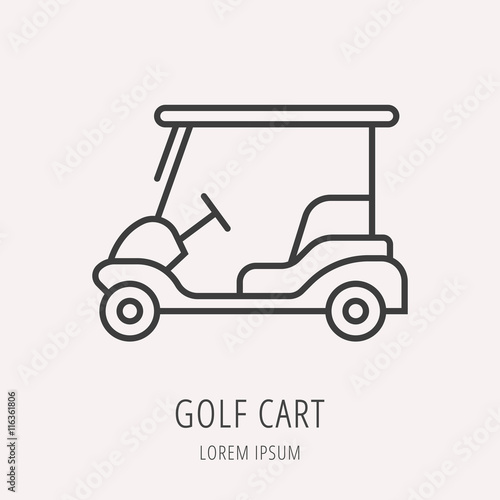 Golf Game Icon or Element