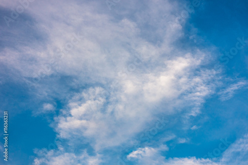 blue sky background with white clouds