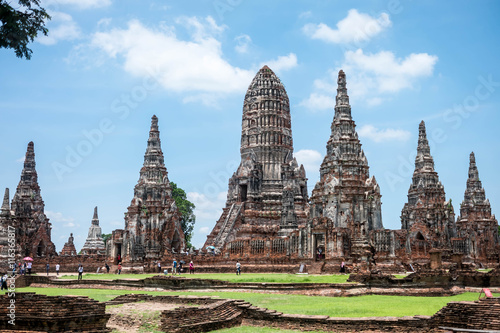 Wat Chai Watthanaram in Ayutthaya, Thailand © pattarasuda_bee