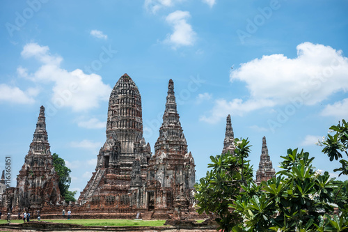 Wat Chai Watthanaram in Ayutthaya  Thailand