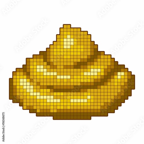 Shattered Pixel - Golden Pixel Poop