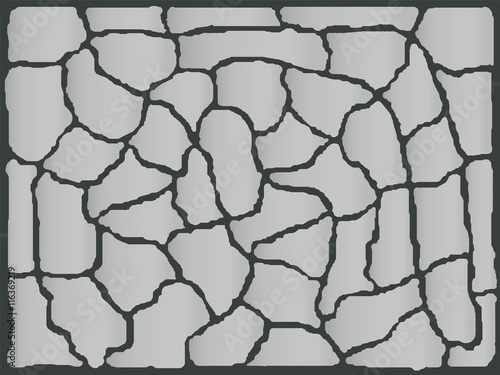 Fundo de mosaico de pedras cinzas