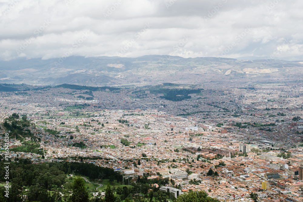 Bogota desde el aire