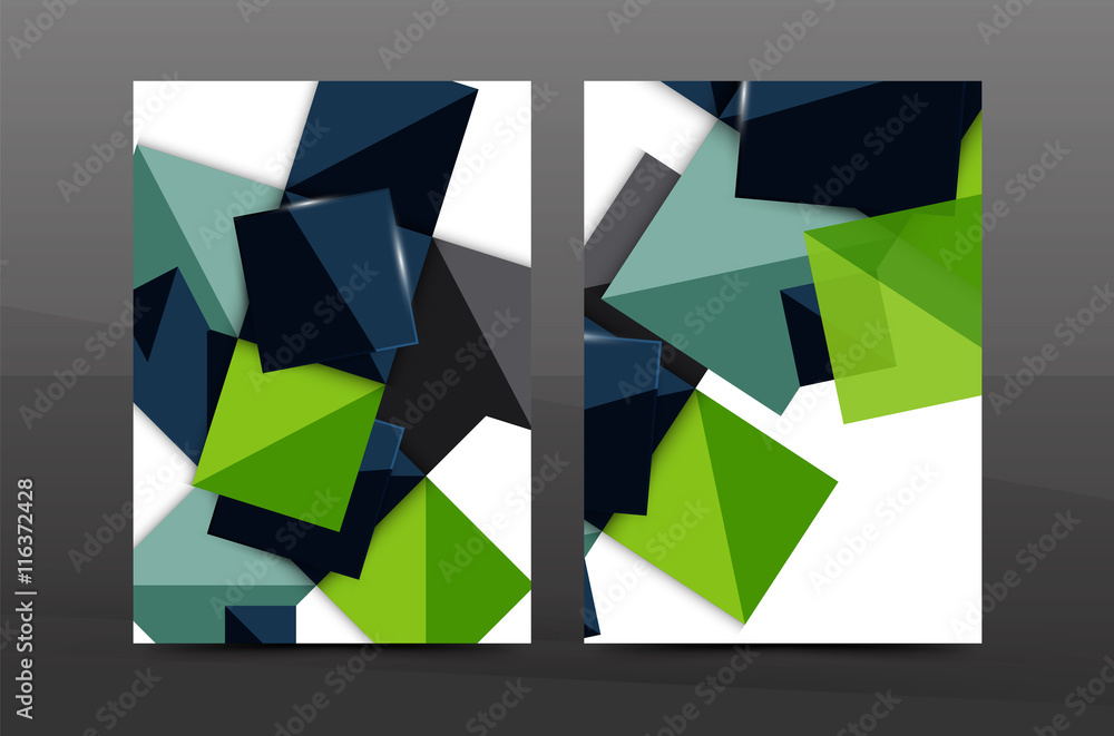 Fototapeta premium Annual report cover