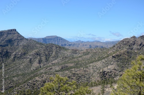Mountain panorama Gran Canaria