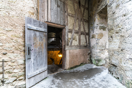 Hintertür der Spitalbastei in Rothenburg ob der Tauber photo