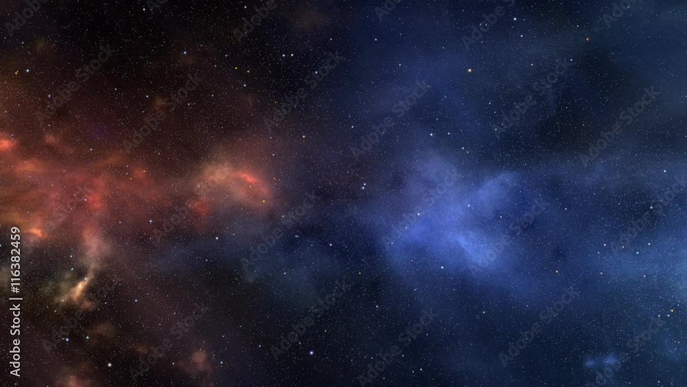 Space Background with Glowing Stars Space Background with Glowing Stars