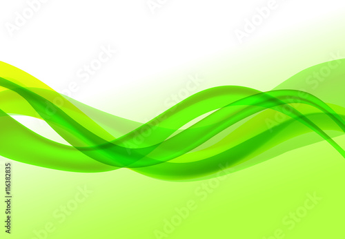 Wave Abstract Backgrounds green