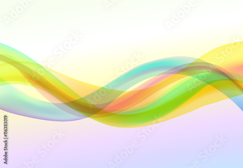 Wave Abstract Backgrounds rainbow
