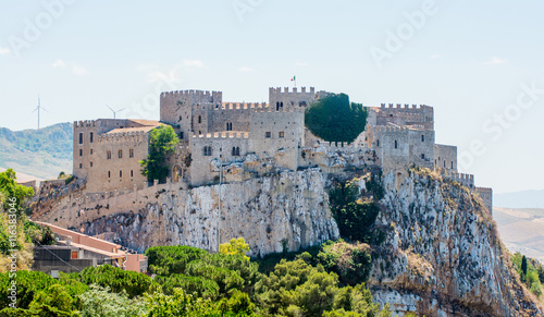 Caccamo medieval castle, near Palermo, Sicily photo