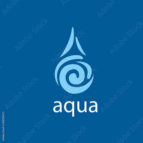 vector logo water