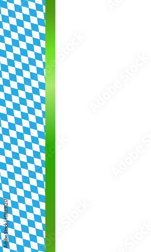 Banner zum Oktoberfest im Hochformat (Grün)