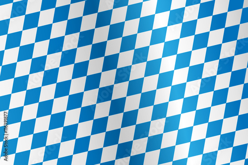 Bayern Flagge - Hintergrund mit Rauten
