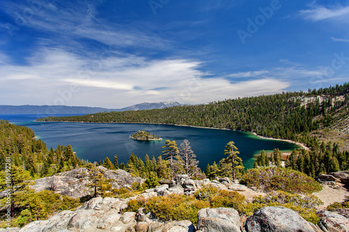 Emerald Bay, Tahoe Lake, California, United states
