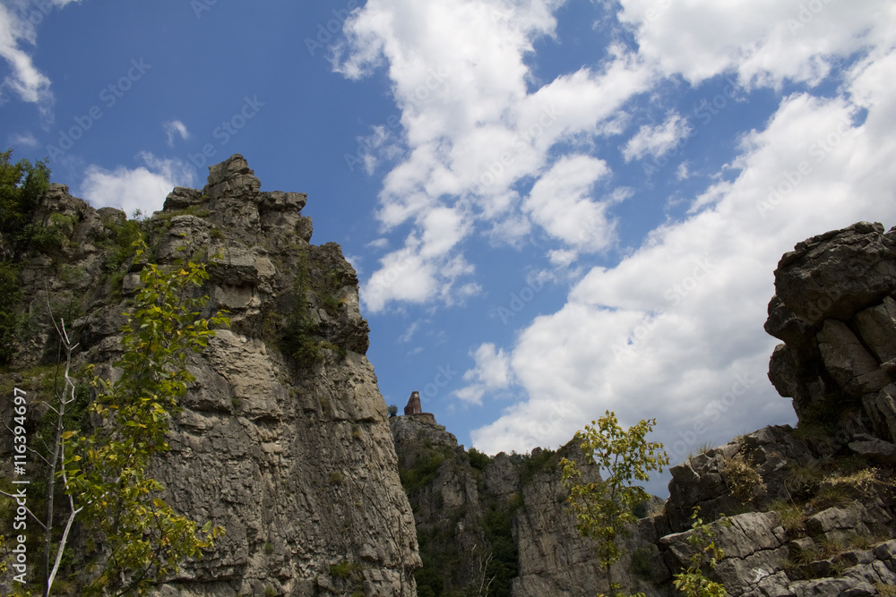 Fototapeta premium View from Lakatnik cliffs