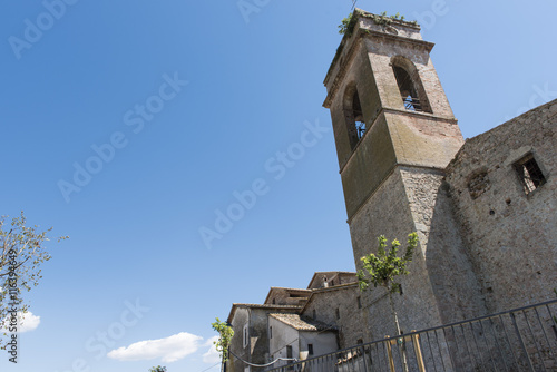 Medieval Bell Tower, Farnetta Terni Umbria Italy