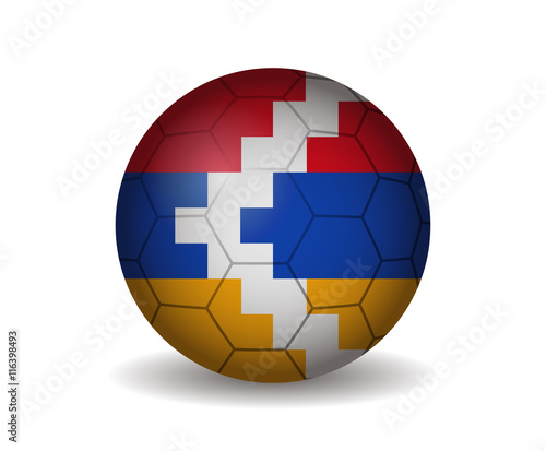 nagorno kara soccer ball