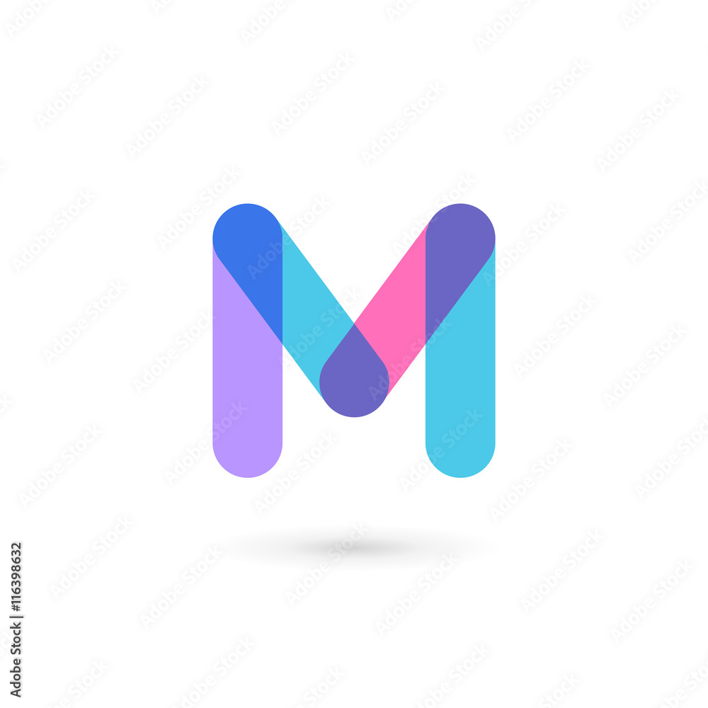 Letter M logo icon design template elements Letter M logo icon design template elements