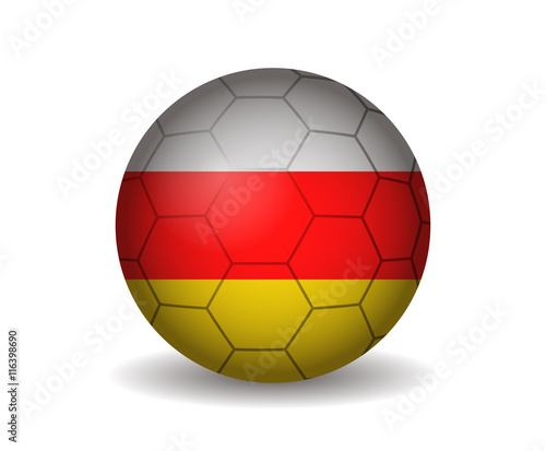 south ossetia soccer ball