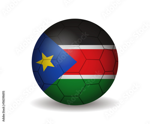 south sudan soccer ball