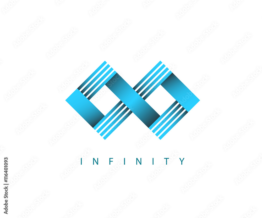 Obraz premium infinity sign logo template