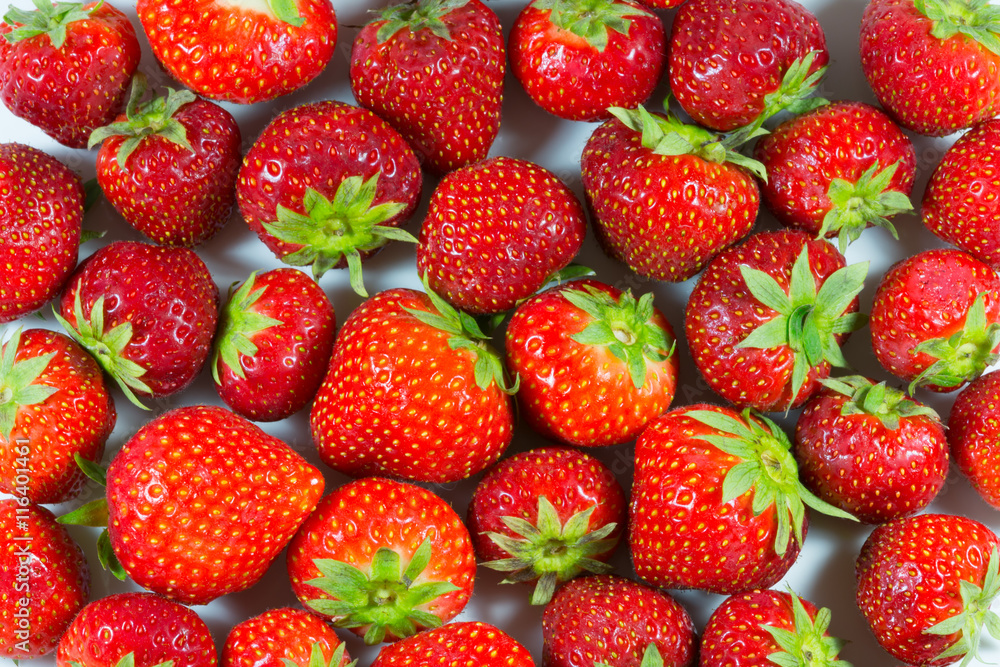 Strawberries closeup Strawberries closeup
