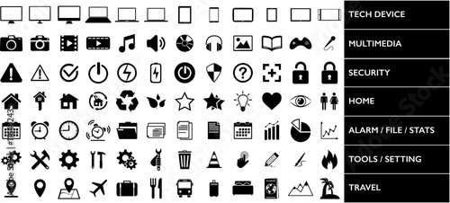 Web icons set