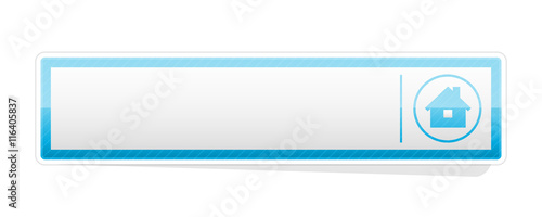 The button with home icon