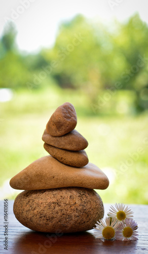 Photography stone zen spa