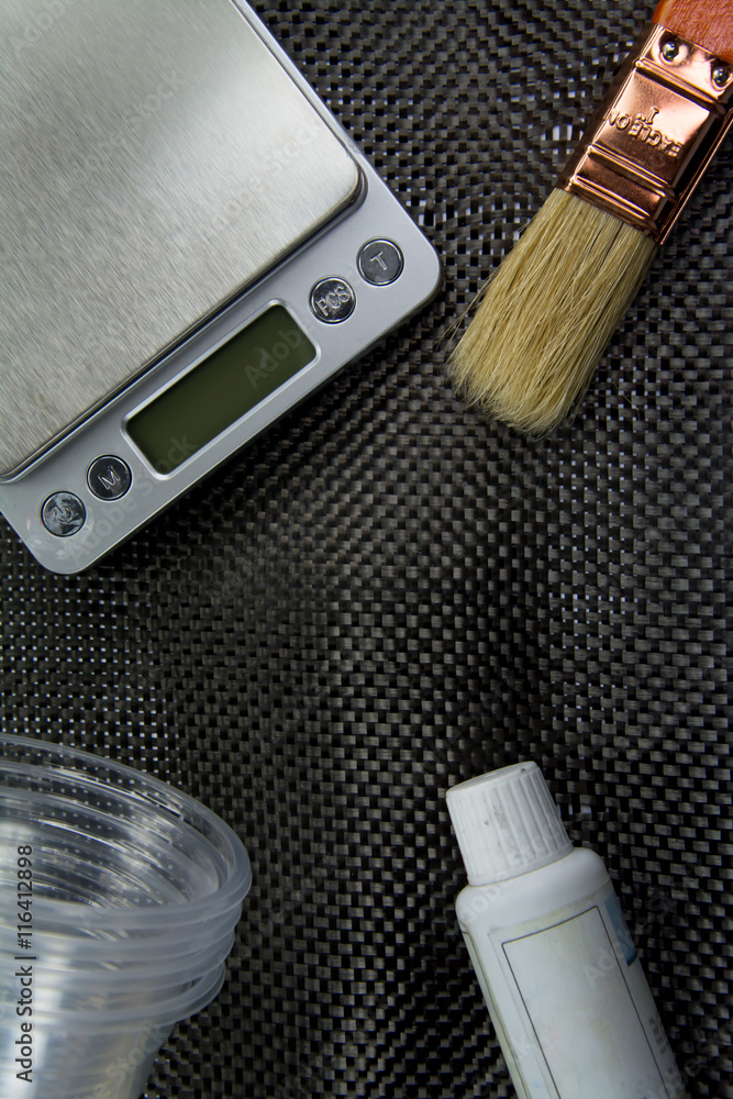 Carbon fiber composite material background Carbon fiber composite material background