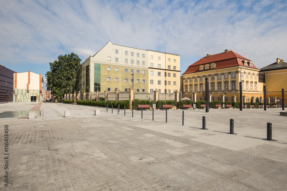 Wrocław. Widok na Pałac Królewski
