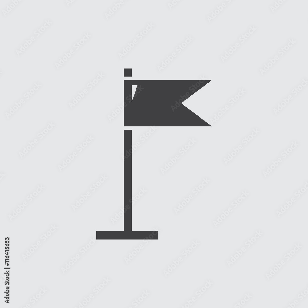 Flag Icon, Vector Flag Icon Vector. Flag Icon, Vector Flag Icon Vector.