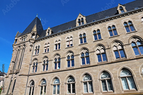  H  tel des Postes  building in Strasbourg s historical German district Neustadt in Alsace region - eastern France