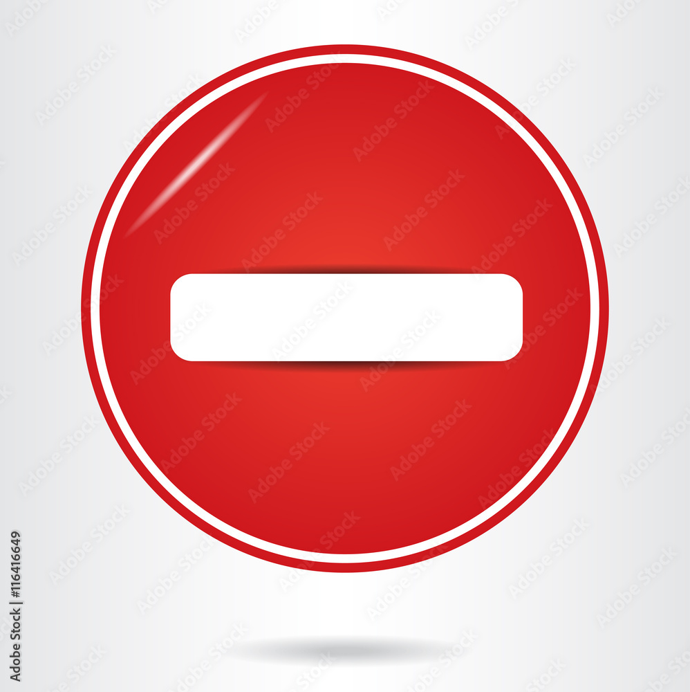 Do not enter sign. Do not enter sign.