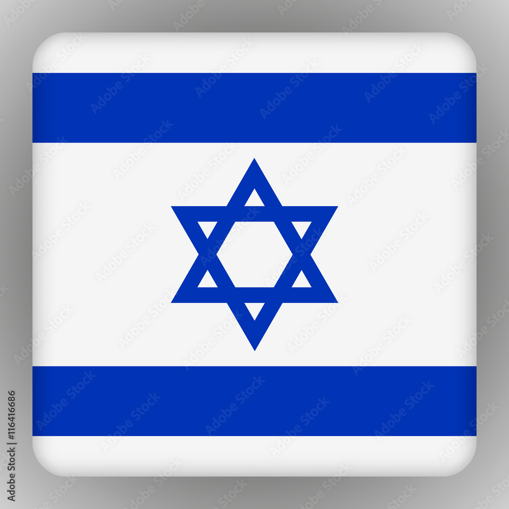 Vector - Israel Flag Smartphone Application Square Buttons Vector - Israel Flag Smartphone Application Square Buttons
