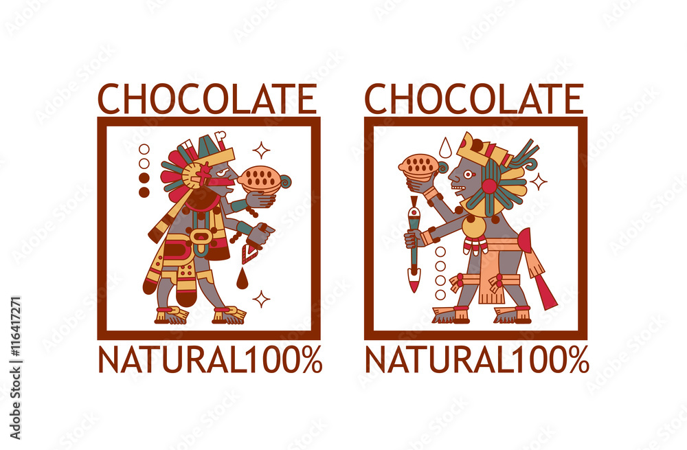 sketch drawing aztec cacao bean, leaves, nibs, pattern for choco sketch drawing aztec cacao bean, leaves, nibs, pattern for choco