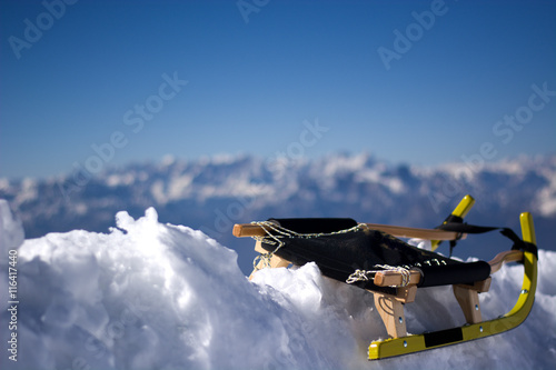Sticker Slipping in the high mountains