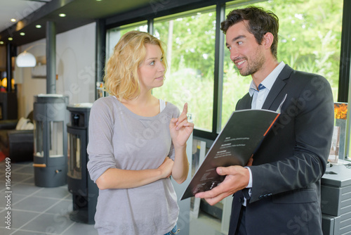 Tableau sur toile chimney shop