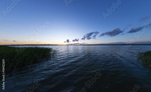 Wild Masuria -ultra wide view of the lake