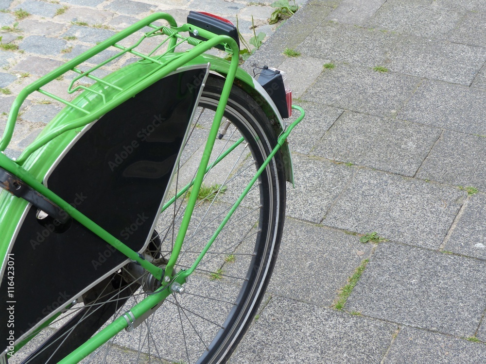 Hesling Fahrrad Mantelschoner MS Nostalgia - Schwarz Mit Gold