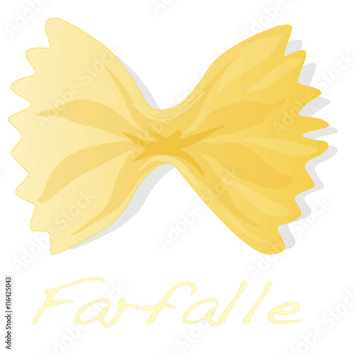 farfalle vector image