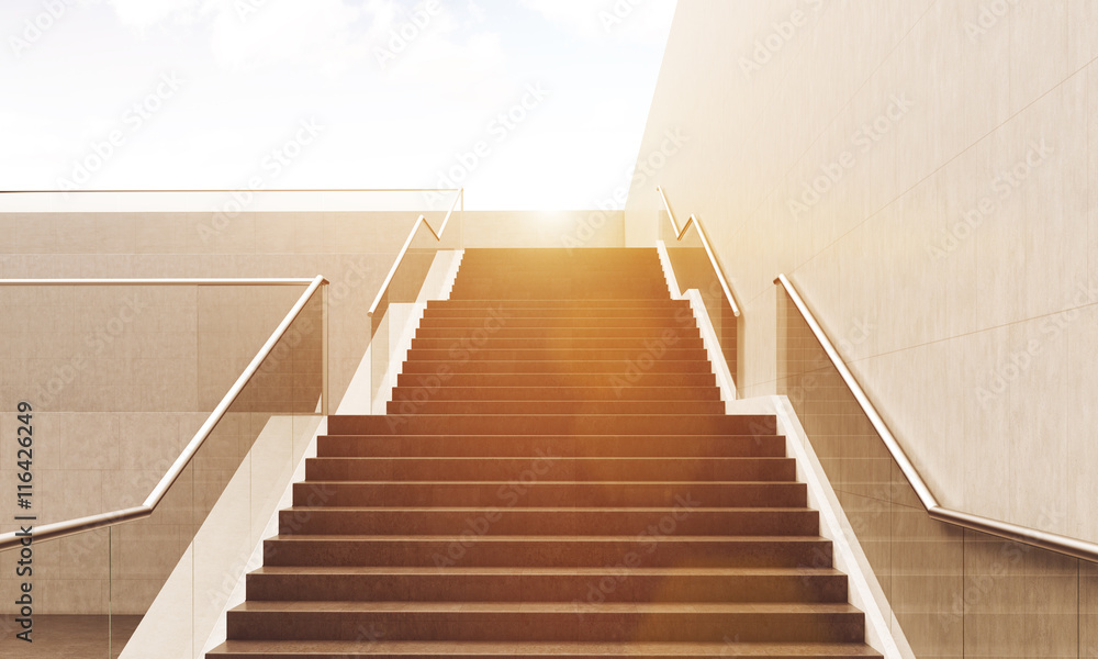 Fototapeta premium Staircase going up