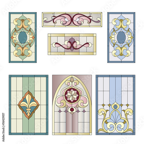 stained glass pattern