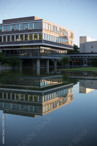 Modern university campus of Swiss Federal Institute Of Technology ETH on Hönggerberg, Zürich, Switzerland