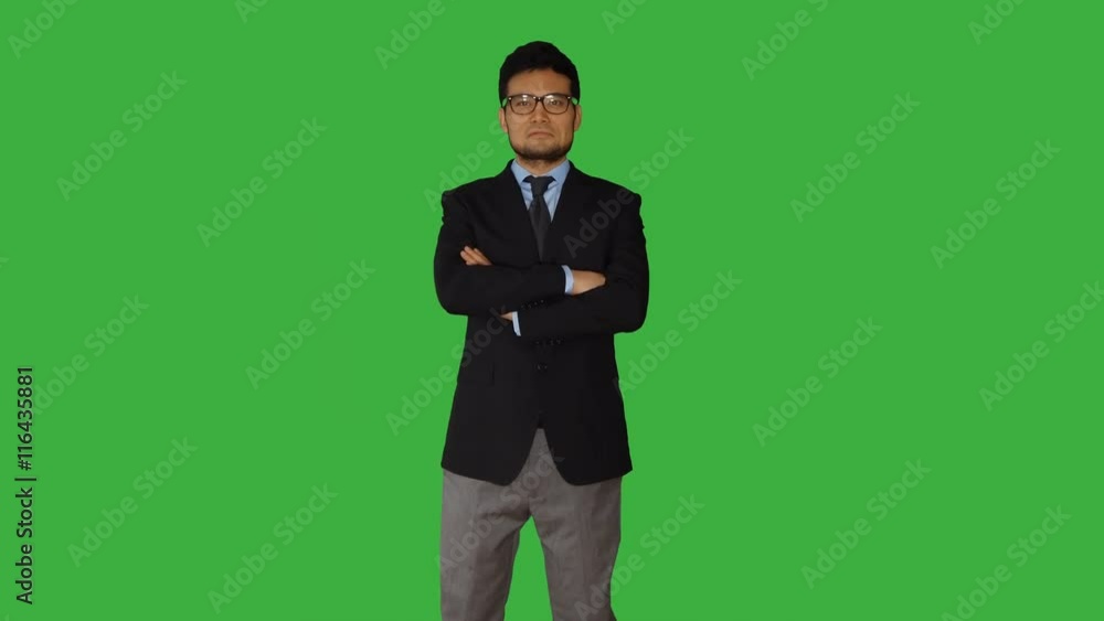 portrait of young asian women standing isolated against green screen background portrait of young asian women standing isolated against green screen background