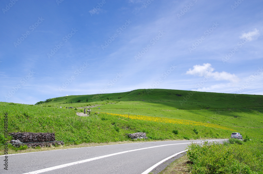 霧ヶ峰高原 ビーナスライン Stock 写真 Adobe Stock