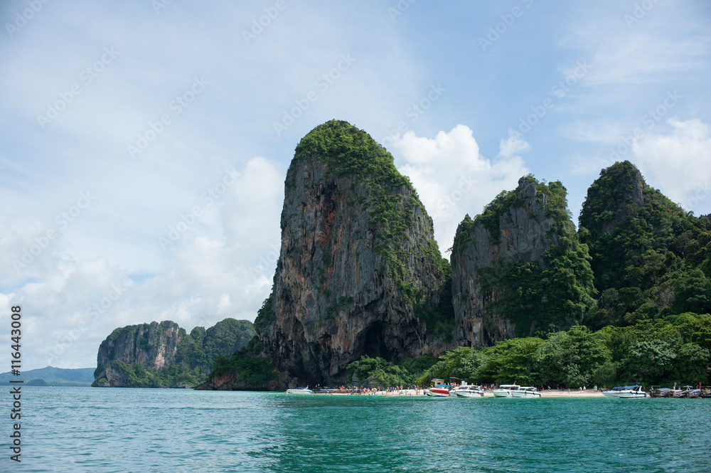 Obraz premium Island in Krabi Thailand. 